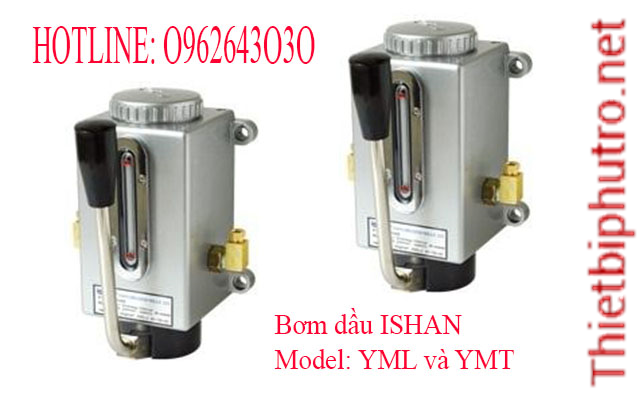 Bơm dầu bằng tay dạng lắc và kéo ISHAN Model: YML và YMT
