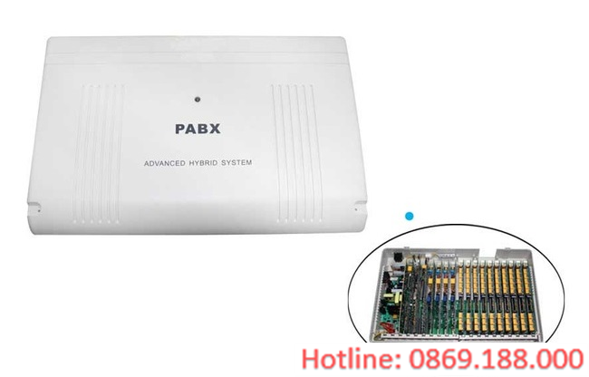 Tổng đài điện thoại PABX CP1696