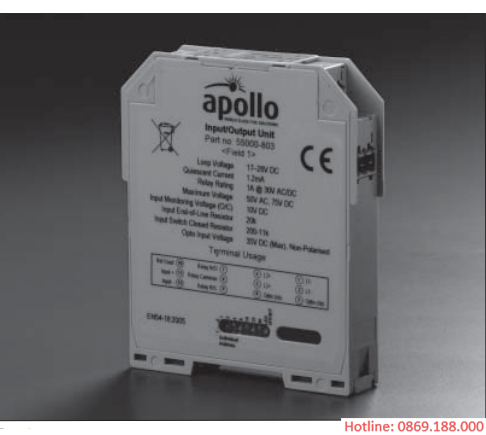 Apollo XP95 DIN Rail Mains Input/Output Unit  55000-797APO