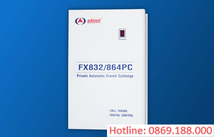 Tổng đài điện thoại ADSUN FX 832PC
