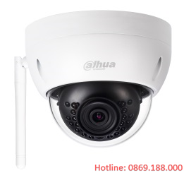 Camera IP Dome không dây hồng ngoại 3.0 Megapixel DAHUA IPC-HDBW1320EP-W