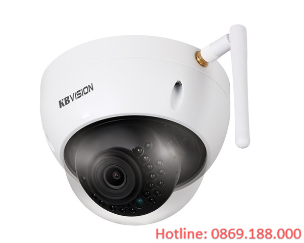 Camera IP Dome hồng ngoại không dây 4.0 Megapixel KBVISION KX-D4002WAN