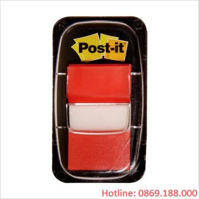 Phân trang chuyên nghiệp Post-it® - đỏ - 50 miếng/vỉ